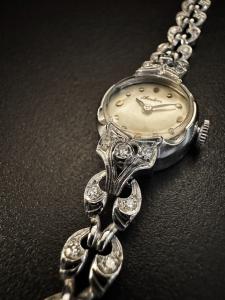 Bracciale  -  Orologio  con   Diamanti  